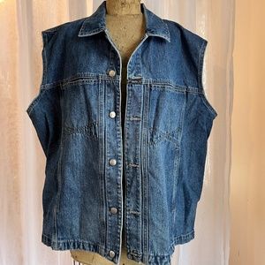 Marithe Francois Girbaud Vintage Denim Vest